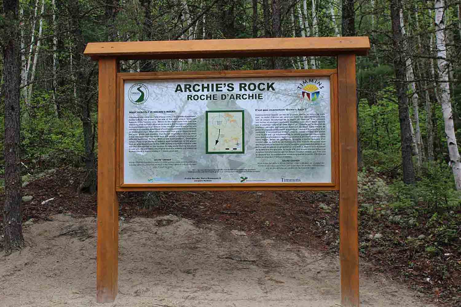 Archie's Rock Signage